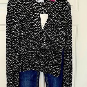 Zara long sleeve brand new blouse  size m.